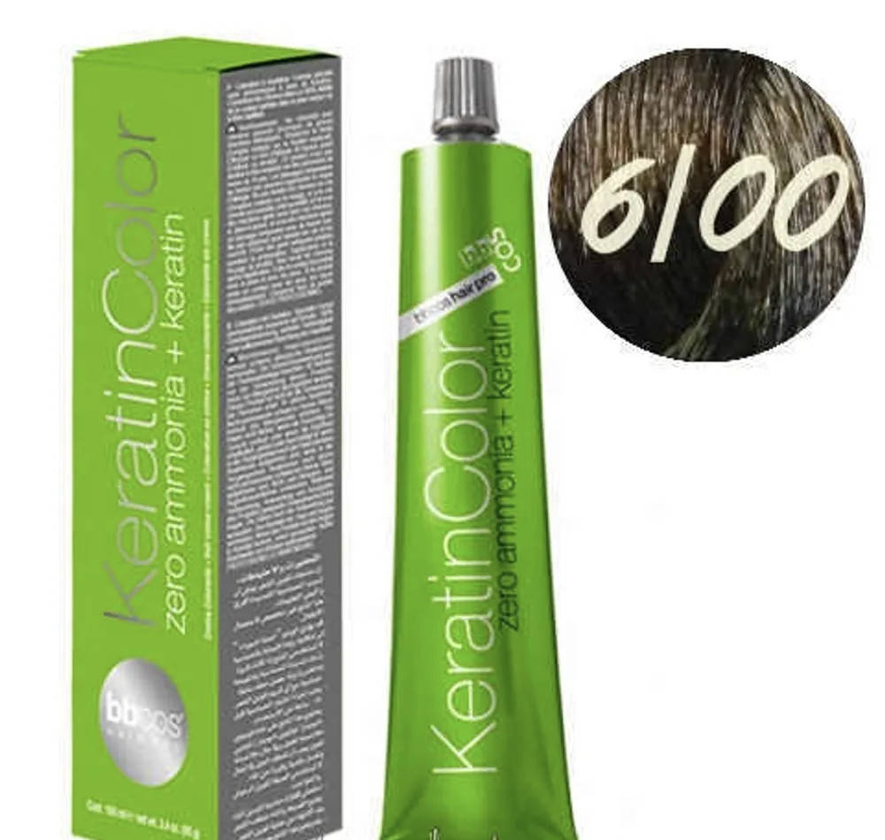 6/00 Крем-фарба для волосся безаміачна BBCOS Keratin Color блондин темний інтенсивний 100 мл
6/00 Крем-фарба для волосся безаміачна BBCOS Keratin Color блондин темний інтенсивний 100 мл