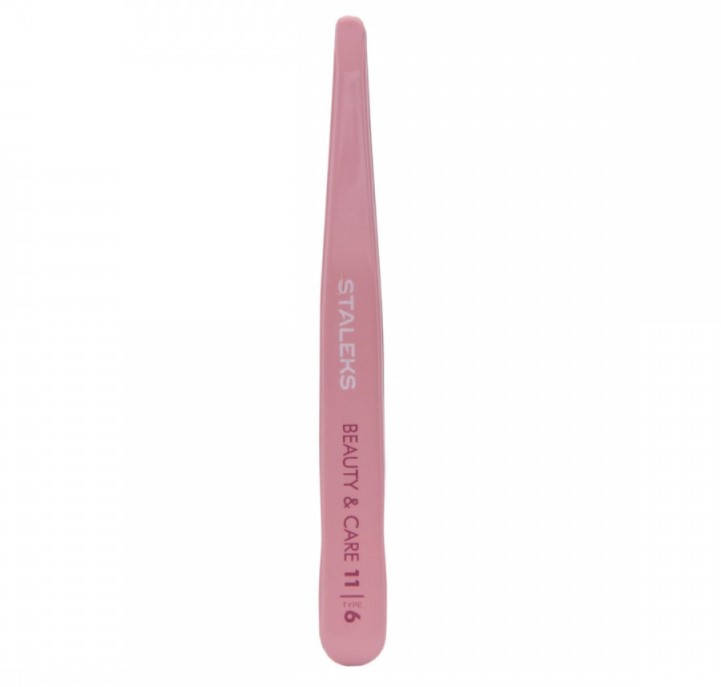 Сталекс (TBC-11/6) Пинцет для бровей BEAUTY & CARE 11 TYPE 6 (закругленные кромки - розовый)
Сталекс (TBC-11/6) Пинцет для бровей BEAUTY & CARE 11 TYPE 6 (закругленные кромки - розовый)