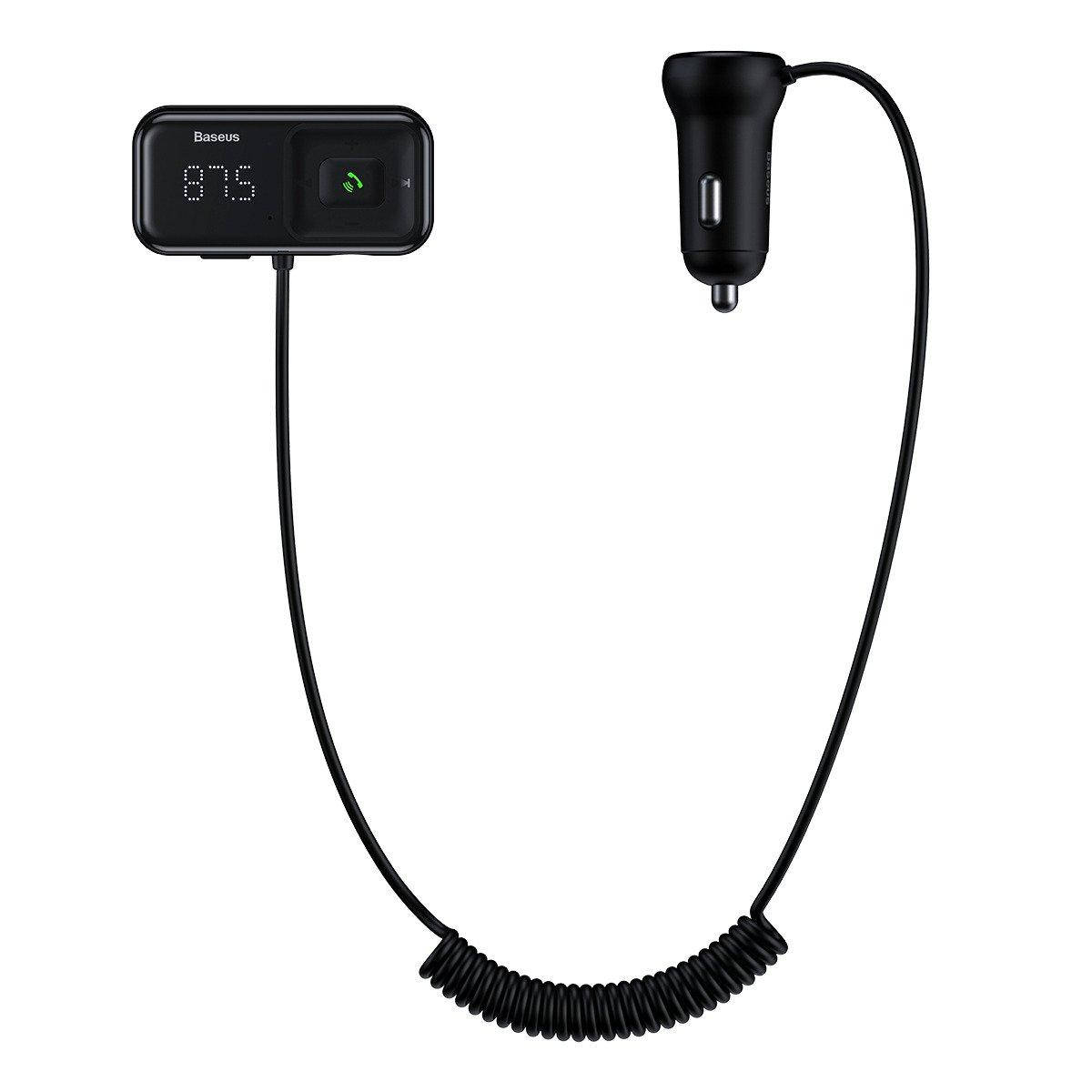 FM модулятор (трансмиттер) Bluetooth Baseus Wireless MP3 Car Charger T typed S-16 2USB 3.1A Black (CCTM-E01)
FM модулятор (трансмиттер) Bluetooth Baseus Wireless MP3 Car Charger T typed S-16 2USB 3.1A Black (CCTM-E01)