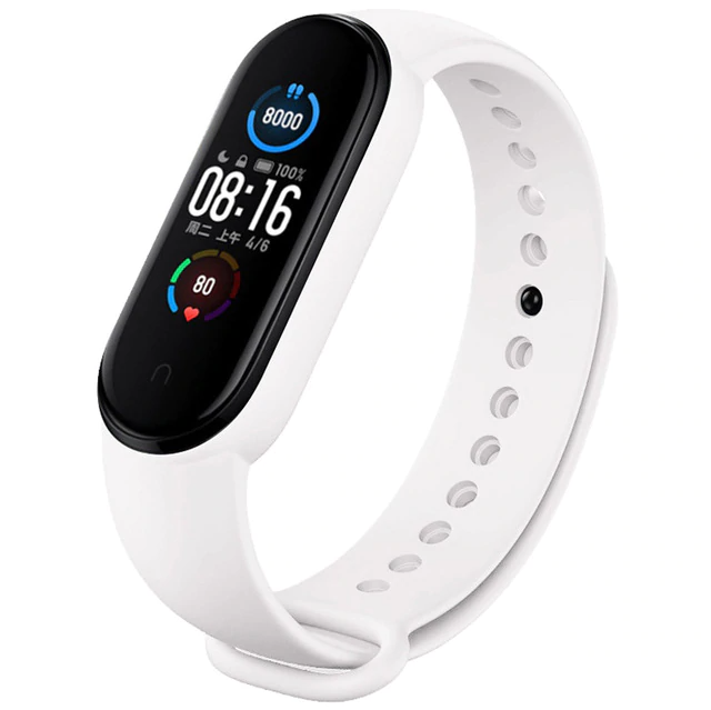 Силиконовый ремешок для фитнес - трекера Xiaomi Mi Band 6 Silicone / Сяоми ми бенд 6 Белый
Силиконовый ремешок для фитнес - трекера Xiaomi Mi Band 6 Silicone / Сяоми ми бенд 6 Белый