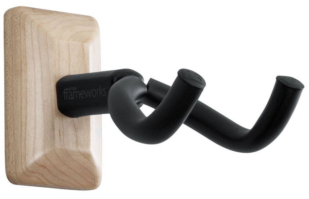 Настенное крепление для гитары GATOR FRAMEWORKS GFW-GTR-HNGRMPL Maple Wall Mount Guitar Hanger
Настенное крепление для гитары GATOR FRAMEWORKS GFW-GTR-HNGRMPL Maple Wall Mount Guitar Hanger
