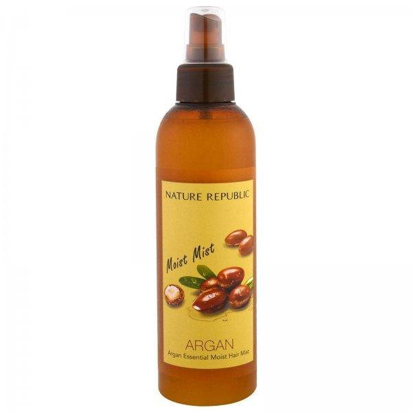 Увлажняющий мист для волос с аргановым маслом Nature Republic Argan Essential Moist Hair Mist
Увлажняющий мист для волос с аргановым маслом Nature Republic Argan Essential Moist Hair Mist
