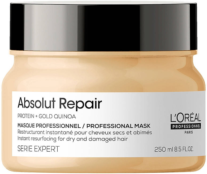 Маска для волос L'Oreal Professionnel Serie Expert Absolut Repair Gold Mask 250 мл (17560Qu)
Маска для волос L'Oreal Professionnel Serie Expert Absolut Repair Gold Mask 250 мл (17560Qu)