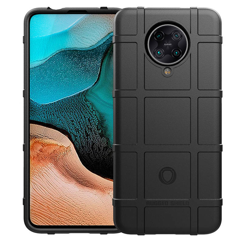 Xiaomi Poco F2 Pro / Xiaomi Redmi K30 Pro. Резиновый бронированный чехол Rugged Shield, Черный
Xiaomi Poco F2 Pro / Xiaomi Redmi K30 Pro. Резиновый бронированный чехол Rugged Shield, Черный