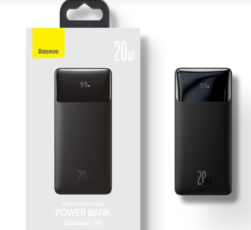 Power bank, павербанк Baseus Bipow Digital Display 20000mAh 20W 3A 2USB+Type-C БЫСТРАЯ ЗАРЯДКА
Power bank, павербанк Baseus Bipow Digital Display 20000mAh 20W 3A 2USB+Type-C БЫСТРАЯ ЗАРЯДКА
