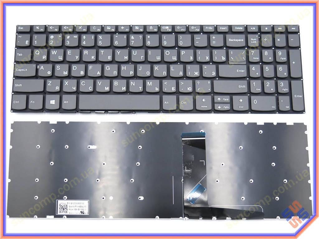 Клавиатура для LENOVO IdeaPad 330S-15, 330S-15ARR, 330S-15AST, 330S-15IKB, 330S-15ISK (RU Gray)., Черный
Клавиатура для LENOVO IdeaPad 330S-15, 330S-15ARR, 330S-15AST, 330S-15IKB, 330S-15ISK (RU Gray)., Черный