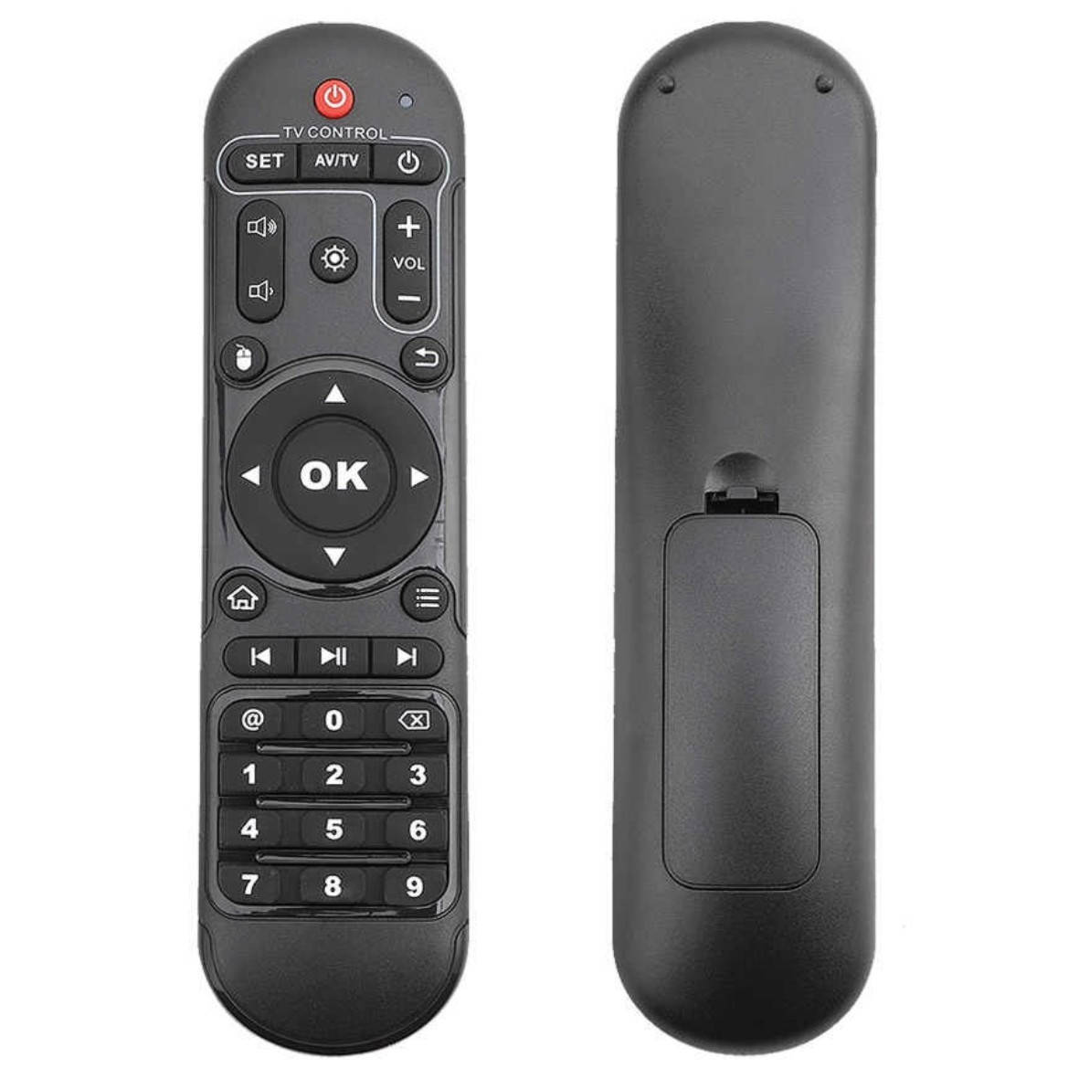Пульт ДУ X96 MAX/X96 Max Plus/X96 AIR/X92/X98 PRO/EM92 SMART TV BOX дистанционного управления для, Черный
Пульт ДУ X96 MAX/X96 Max Plus/X96 AIR/X92/X98 PRO/EM92 SMART TV BOX дистанционного управления для, Черный