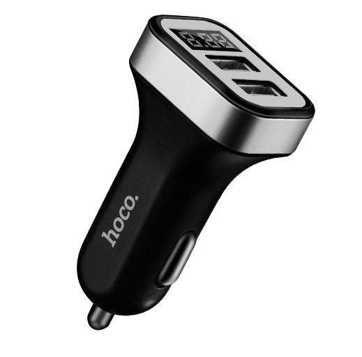 Автомобильное зарядное устройство (автозарядка) с дисплеем Hoco Z3 Fast |2USB, 3.1А| Черный
Автомобильное зарядное устройство (автозарядка) с дисплеем Hoco Z3 Fast |2USB, 3.1А| Черный