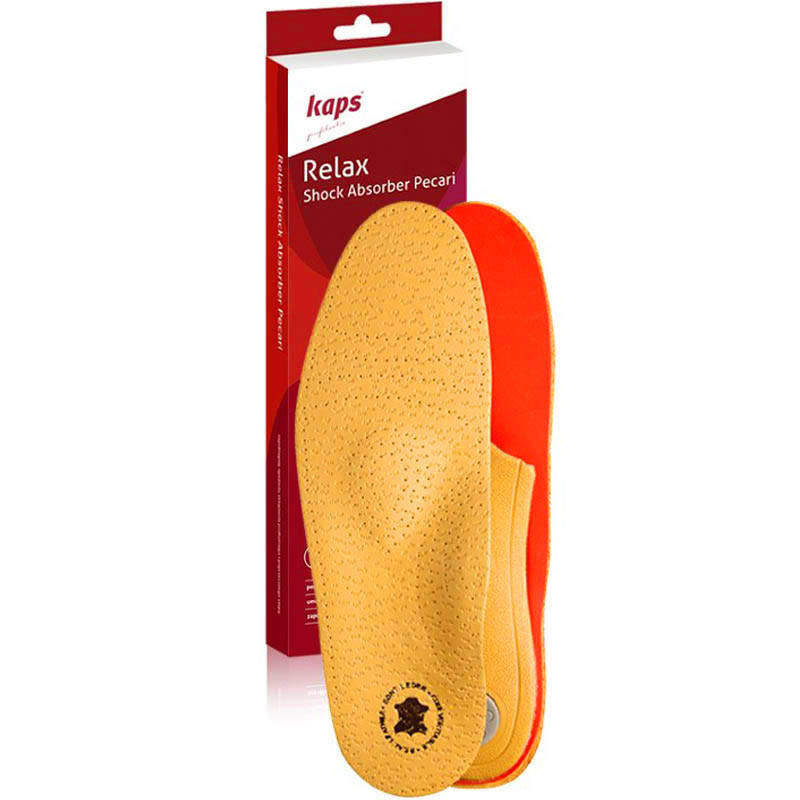 Kaps Relax Shock Absorber Pecari - Ортопедические стельки из кожи пекари 42
Kaps Relax Shock Absorber Pecari - Ортопедические стельки из кожи пекари 42