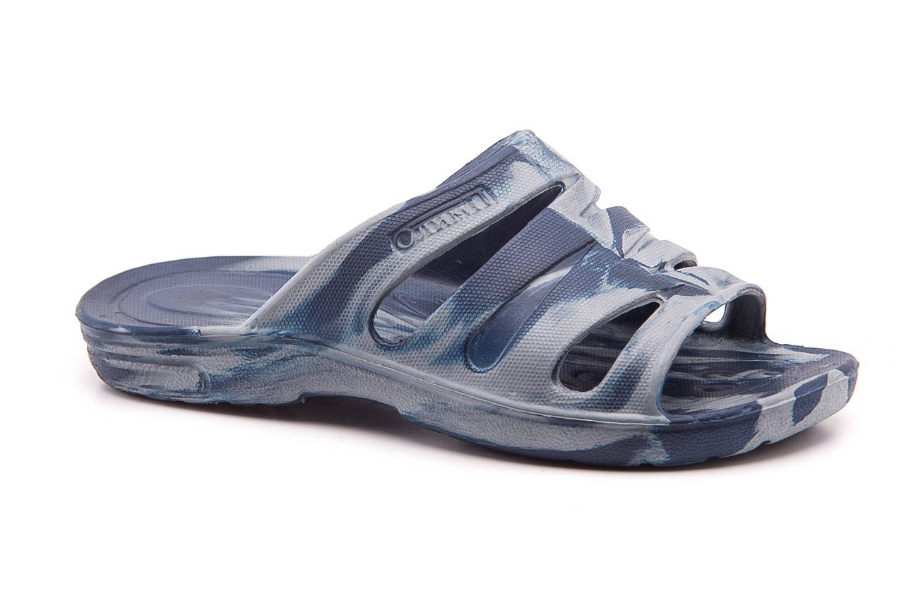 Летние шлепки, сланцы, тапочки детские, подростковые, для мальчика (попугай) синего цвета, Синий 
Летние шлепки, сланцы, тапочки детские, подростковые, для мальчика (попугай) синего цвета, Синий