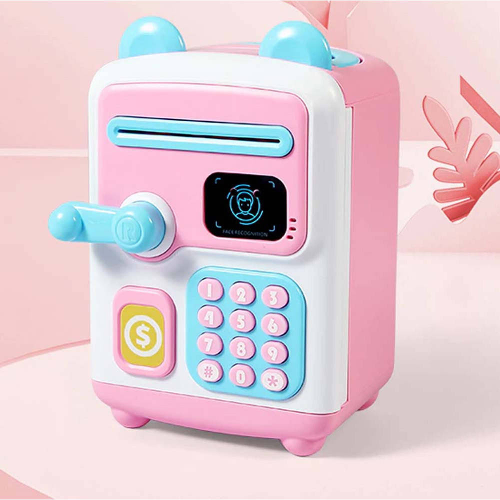 Копилка-Сейф РОЗОВАЯ з кодовим замком Face Recognition Money BOX , Электронная детская копилка, Розовый
Копилка-Сейф РОЗОВАЯ з кодовим замком Face Recognition Money BOX , Электронная детская копилка, Розовый