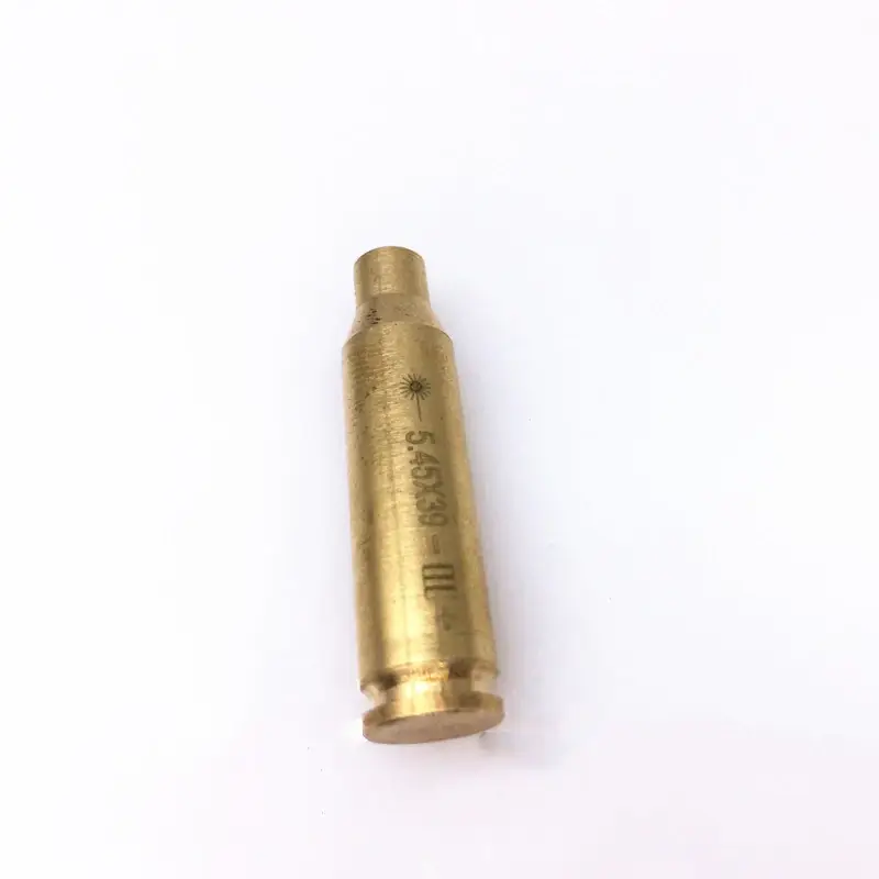 Лазерный патрон для холодной пристрелки (калибр: 5.45x39 mm), латунь + батарейки, Красный
Лазерный патрон для холодной пристрелки (калибр: 5.45x39 mm), латунь + батарейки, Красный