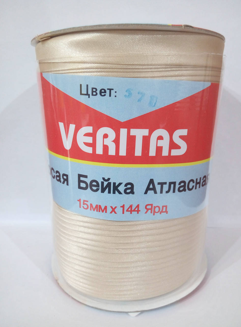 Косая бейка атласная цв S-571 бежевый молочный (уп 131,6м) Veritas
Косая бейка атласная цв S-571 бежевый молочный (уп 131,6м) Veritas