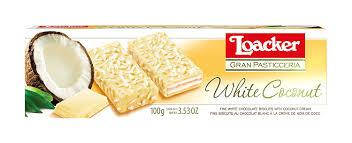 Loacker Gran Pasticceria 100g White Coconut
Loacker Gran Pasticceria 100g White Coconut