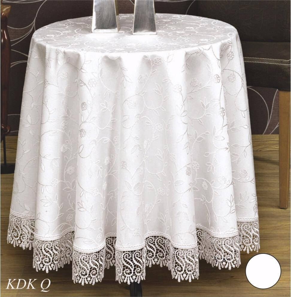 Скатерть мереживо Maison Royale 160 Круг KDK White, Белый
Скатерть мереживо Maison Royale 160 Круг KDK White, Белый