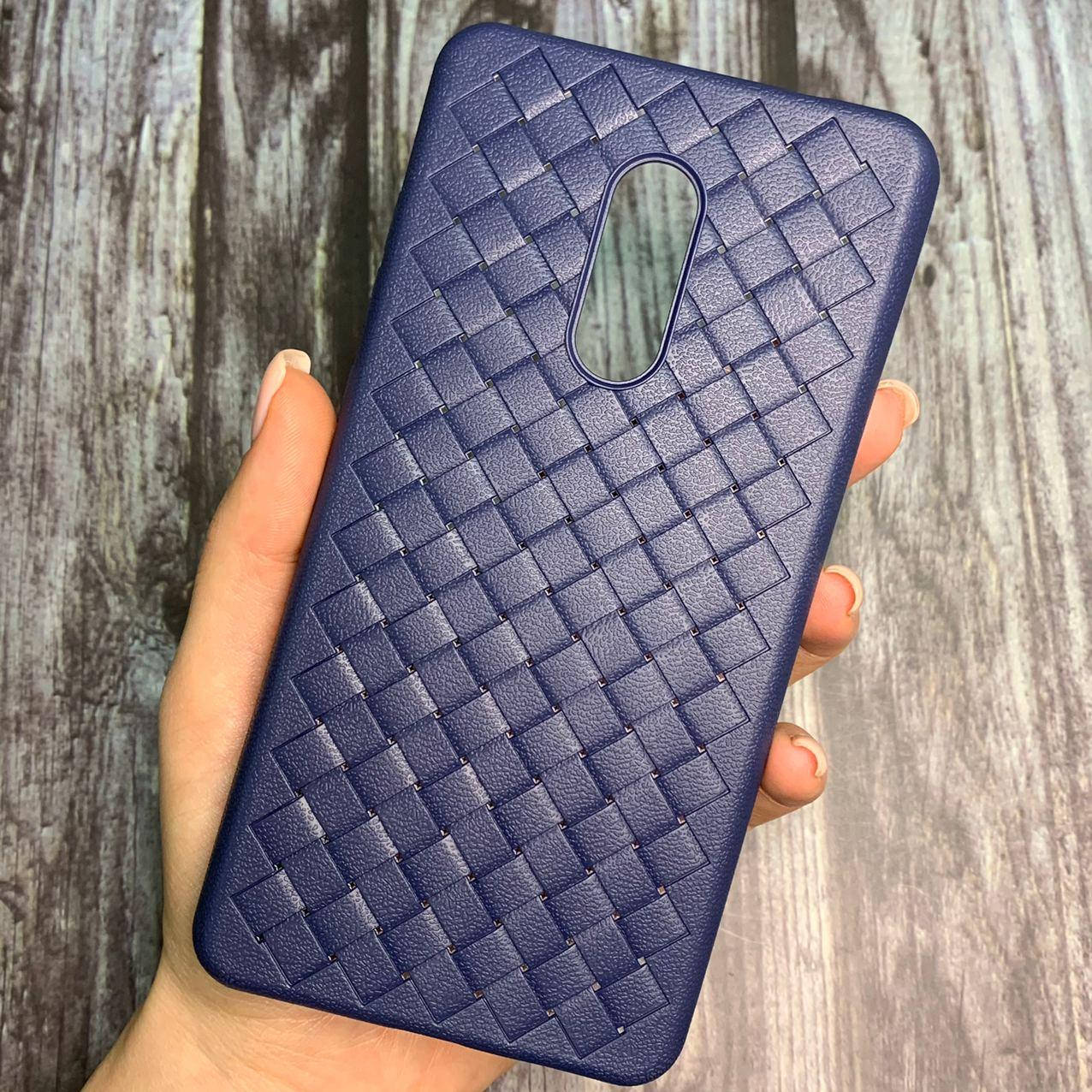 Чехол для Xiaomi Redmi Note 4x накладка тонкий плетеный чехол на сяоми редми нот 4х синий
Чехол для Xiaomi Redmi Note 4x накладка тонкий плетеный чехол на сяоми редми нот 4х синий
