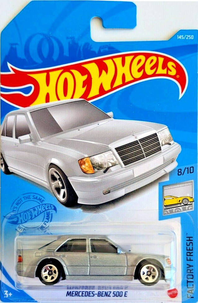 Машинка Hot Wheels - Mercedes-Benz 500 E - 2021 Factory Fresh (#145) (gray). Mattel. Оригинал, Серый
Машинка Hot Wheels - Mercedes-Benz 500 E - 2021 Factory Fresh (#145) (gray). Mattel. Оригинал, Серый