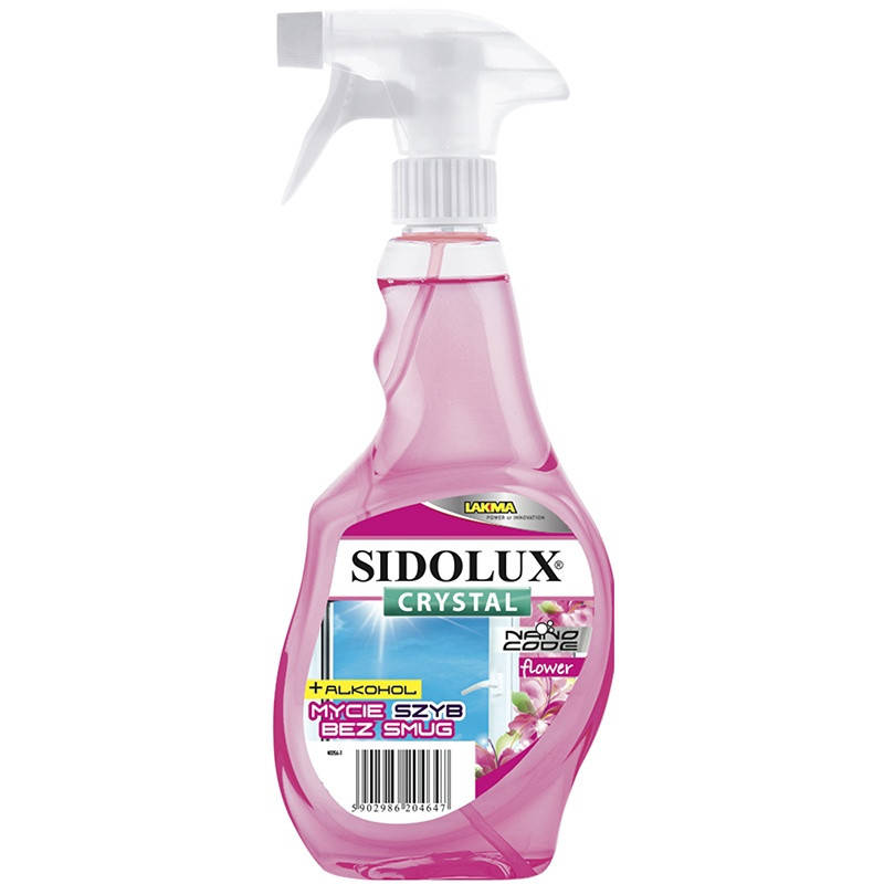 Средство для мытья окон и стеклянных поверхностей Sidolux Crystal, 0.5 л, Цветочный
Средство для мытья окон и стеклянных поверхностей Sidolux Crystal, 0.5 л, Цветочный