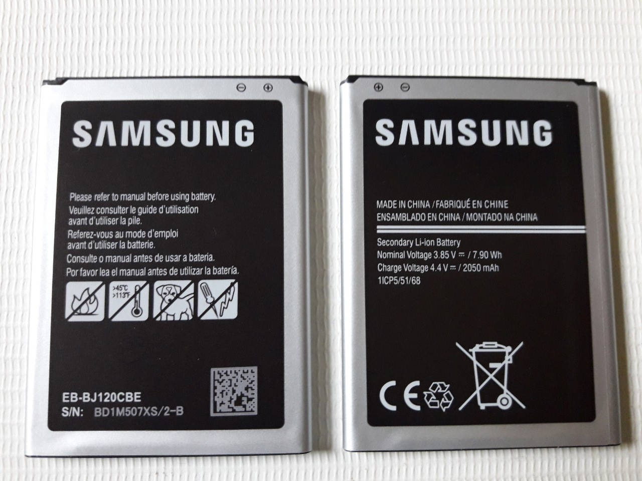 Оригинальный аккумулятор ( АКБ / батарея) EB-BJ120CBE для Samsung Galaxy J1 2016 SM-J120 J120F J120H
Оригинальный аккумулятор ( АКБ / батарея) EB-BJ120CBE для Samsung Galaxy J1 2016 SM-J120 J120F J120H
