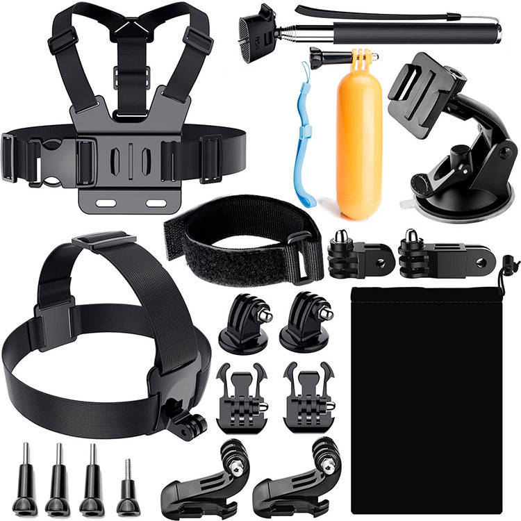 Набор аксессуаров 19 в 1 с чехлом CAL18-02 для экшн-камер GoPro, AIRON, SONY, Xiaomi, SJCam, EKEN, Черный
Набор аксессуаров 19 в 1 с чехлом CAL18-02 для экшн-камер GoPro, AIRON, SONY, Xiaomi, SJCam, EKEN, Черный