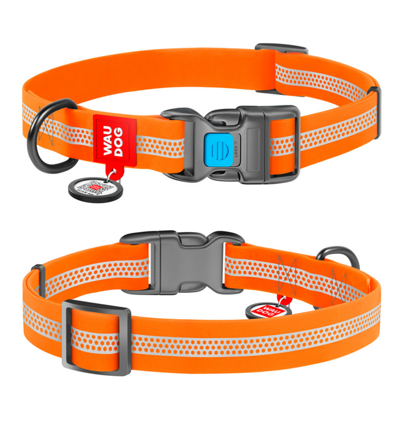 CoLLar Waudog Waterproof ошейник для собак водостойкий и светоотражающий с QR-паспортом (23-35 см)
CoLLar Waudog Waterproof ошейник для собак водостойкий и светоотражающий с QR-паспортом (23-35 см)