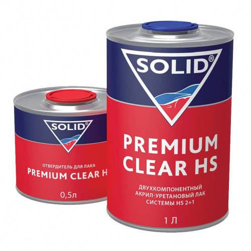 Акрил-уретановый лак PREMIUM CLEAR HS с повышенным сухим остатком (1 л) с отвердителем (0,5 л) , SOLID
Акрил-уретановый лак PREMIUM CLEAR HS с повышенным сухим остатком (1 л) с отвердителем (0,5 л) , SOLID