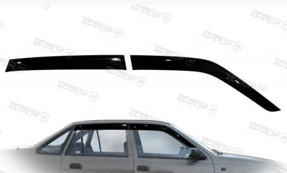 Дефлекторы окон (ветровики) Daewoo Nexia 1 2 1996-2008-2014, ANV - Cobra Tuning, D10295
Дефлекторы окон (ветровики) Daewoo Nexia 1 2 1996-2008-2014, ANV - Cobra Tuning, D10295