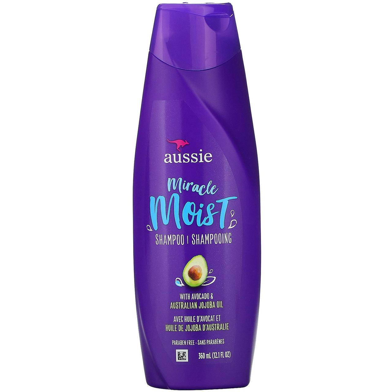 Aussie, Miracle Moist, Shampoo, Avocado & Australian Jojoba Oil, 12.1 fl oz (360 ml), официальный сайт,
Aussie, Miracle Moist, Shampoo, Avocado & Australian Jojoba Oil, 12.1 fl oz (360 ml), официальный сайт,