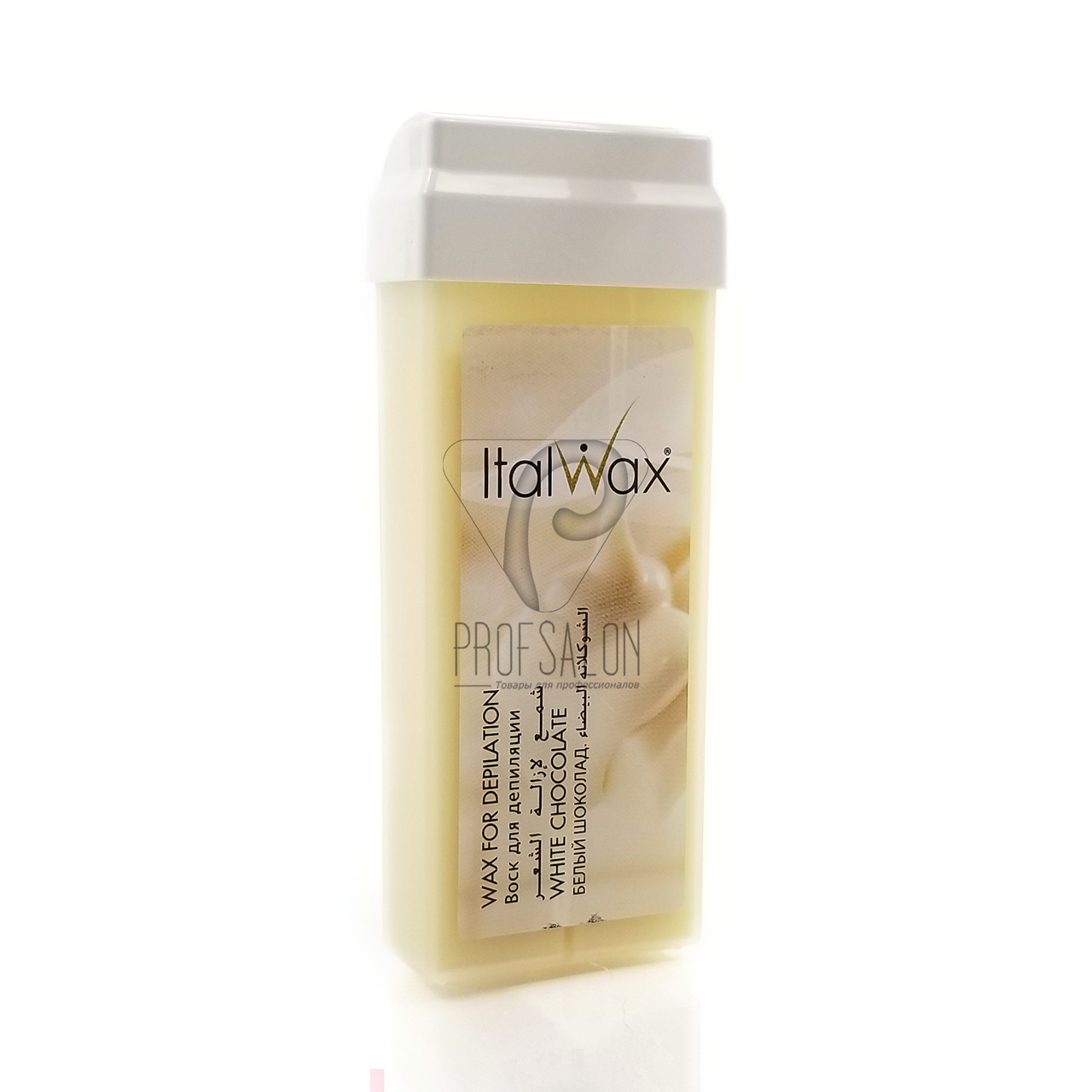 Воск для депиляции в кассете с роликом ItalWax Белый шоколад бразильский (White Chocolate) 100 мл
Воск для депиляции в кассете с роликом ItalWax Белый шоколад бразильский (White Chocolate) 100 мл