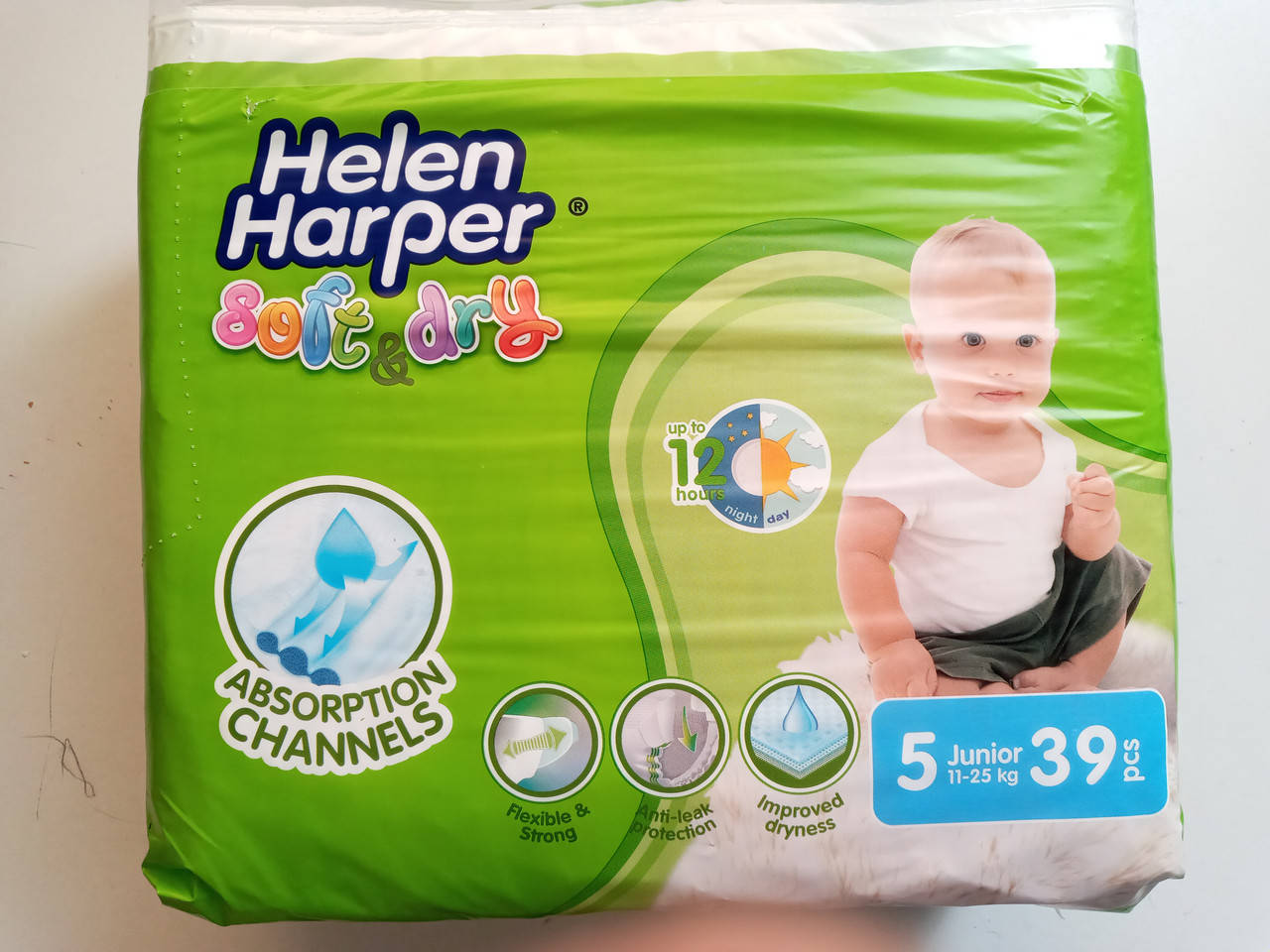 Подгузники детские Helen Harper soft&dry junior 5 (11-25 кг) 39 шт. Хелен Харпер дитячі памперси, памперсы, Белый
Подгузники детские Helen Harper soft&dry junior 5 (11-25 кг) 39 шт. Хелен Харпер дитячі памперси, памперсы, Белый