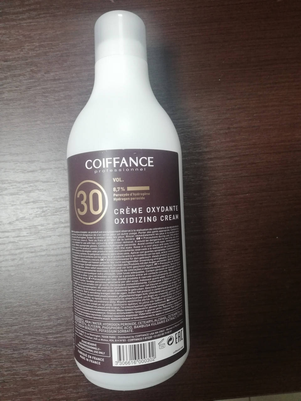 COIFFANCE Oxydant with Bamboo Extract Окислительная эмульсия для перманентной крем-краски для волос 1000 мл 30 Vol - 9%
COIFFANCE Oxydant with Bamboo Extract Окислительная эмульсия для перманентной крем-краски для волос 1000 мл 30 Vol - 9%