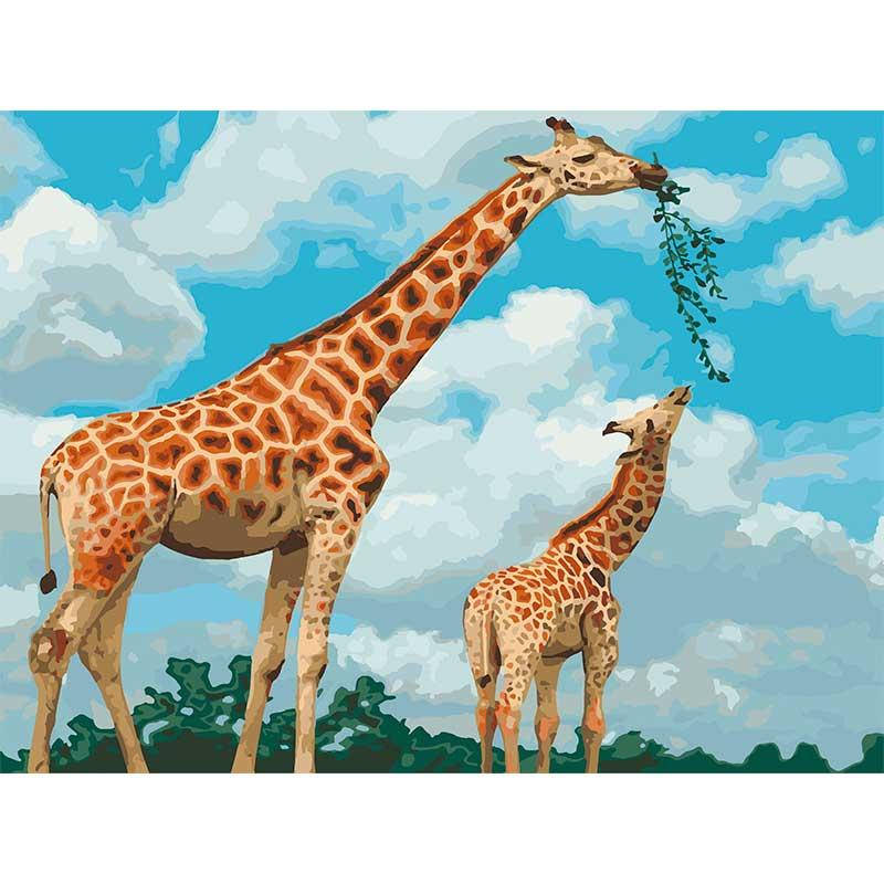 Набор для росписи картина по номерам на холсте "Грация саванны" 40*50см 
Набор для росписи картина по номерам на холсте "Грация саванны" 40*50см