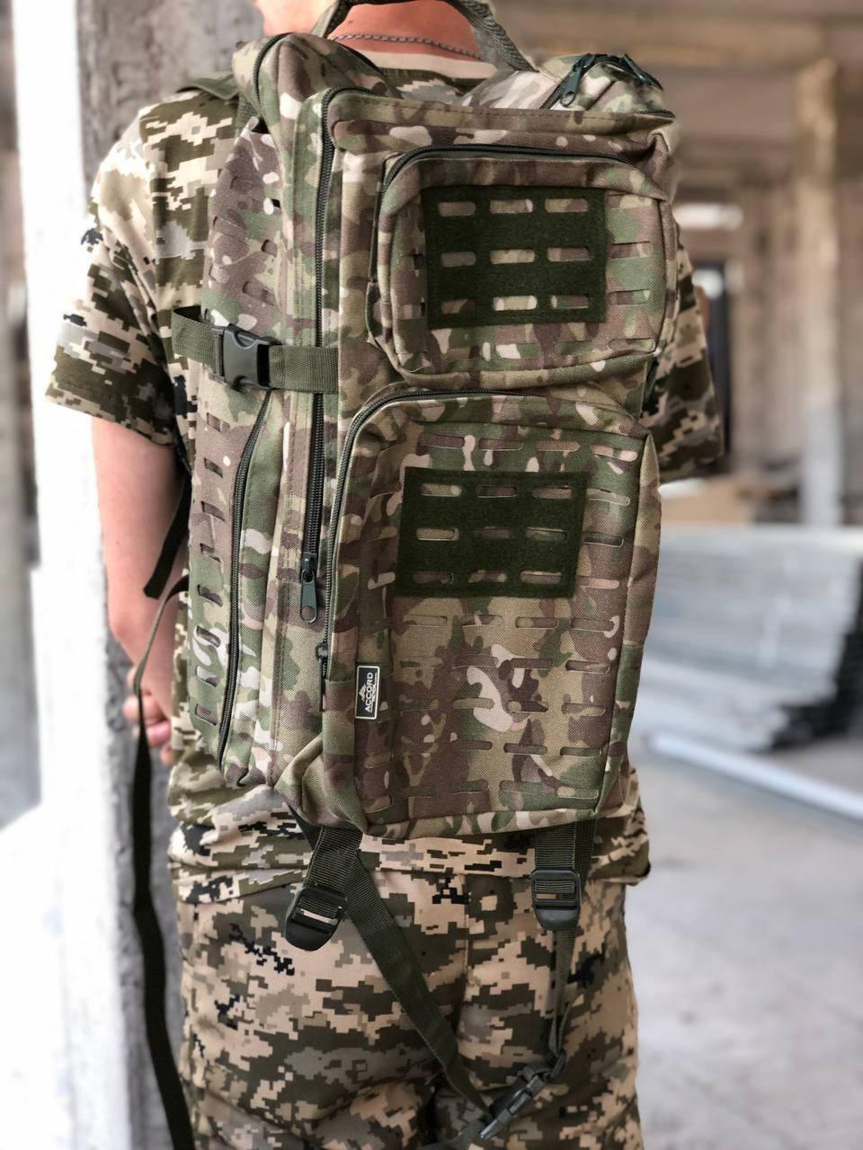 Тактический рюкзак штурмовой камуфляж 36 литров военный/армейский мягкая спина molle пиксель 2 отсека ЗСУ ВСУ
Тактический рюкзак штурмовой камуфляж 36 литров военный/армейский мягкая спина molle пиксель 2 отсека ЗСУ ВСУ