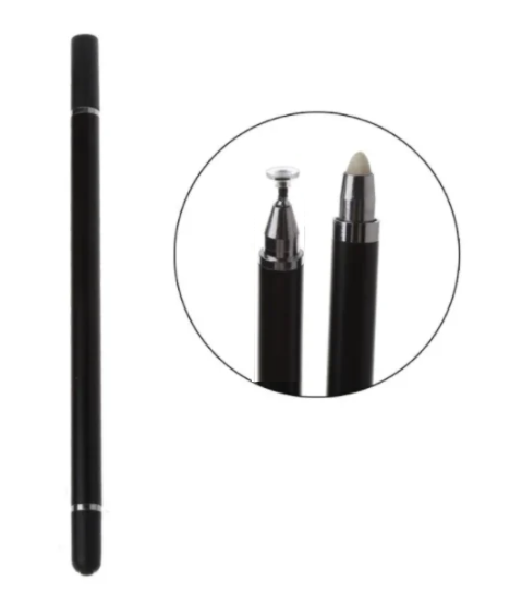 Стилус ручка Pencil 2 в 1 для рисования и рукописного ввода на планшете и смартфоне, Черный
Стилус ручка Pencil 2 в 1 для рисования и рукописного ввода на планшете и смартфоне, Черный