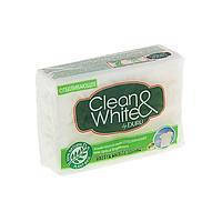 Мыло хозяйственное отбеливающие Clean & White by Duru 125грамм