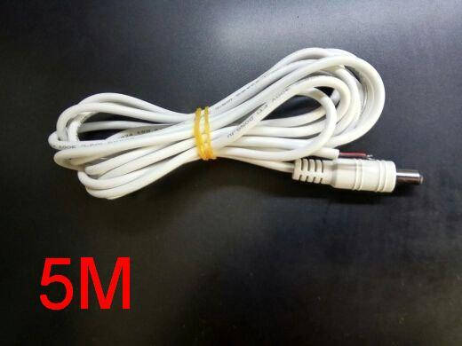 Удлинитель питания постоянного тока 5 метров 5,5 мм x 2,1 мм. Кабель для наружных камер видеонаблюдения 12В.
Удлинитель питания постоянного тока 5 метров 5,5 мм x 2,1 мм. Кабель для наружных камер видеонаблюдения 12В.