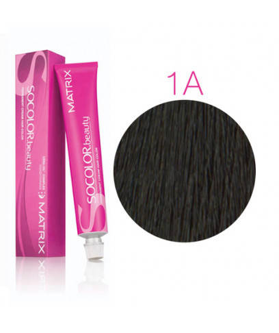 Стойкая краска для волос Matrix SOCOLOR beauty pre-bonded 1A Иссине черный пепельный 1.1
Стойкая краска для волос Matrix SOCOLOR beauty pre-bonded 1A Иссине черный пепельный 1.1