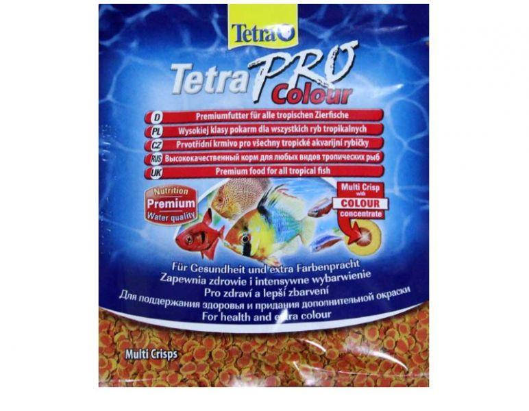 Tetra Корм Tetra Pro Colour чипсы 12гр для улучшения окраса
Tetra Корм Tetra Pro Colour чипсы 12гр для улучшения окраса