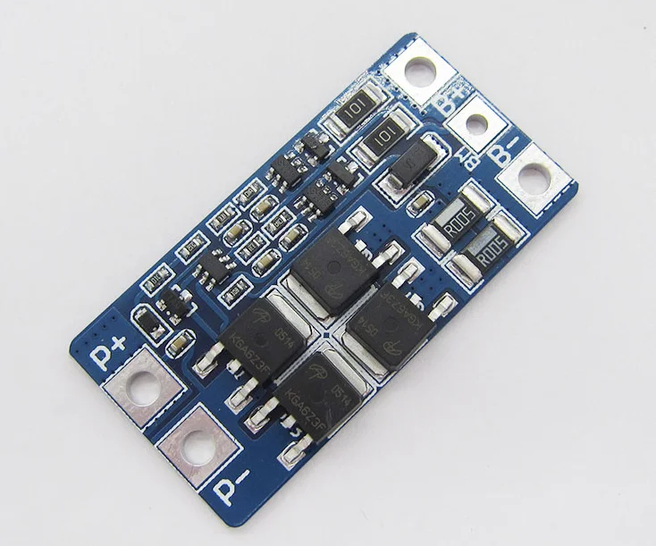 Плата защиты BMS 2S 10A 7.4-8.4V контроллер заряда для литиевых аккумуляторов Li-on с балансировкой
Плата защиты BMS 2S 10A 7.4-8.4V контроллер заряда для литиевых аккумуляторов Li-on с балансировкой