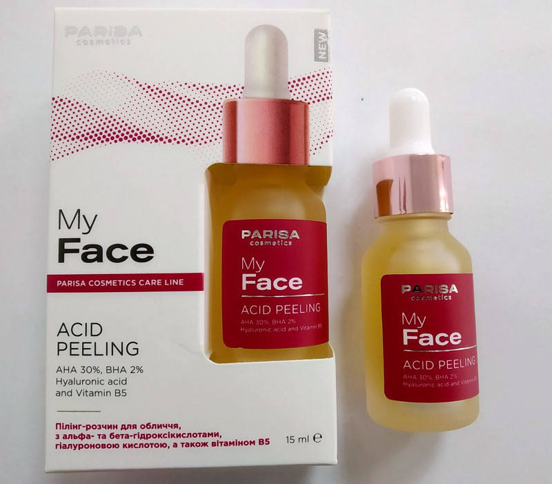 Кислотный пилинг для лица Parisa Cosmetics My Face Acid Peeling с гидроксикислотами 15 мл
Кислотный пилинг для лица Parisa Cosmetics My Face Acid Peeling с гидроксикислотами 15 мл