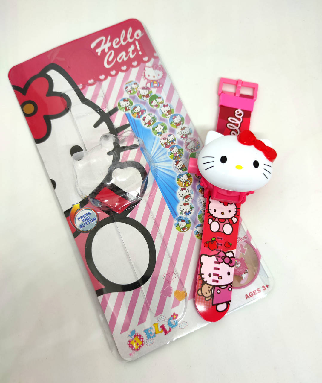 Часы детские с проектором Хелло Китти, Hello kitty, 24 картинки, в упаковке, реальные фото, Розовый
Часы детские с проектором Хелло Китти, Hello kitty, 24 картинки, в упаковке, реальные фото, Розовый