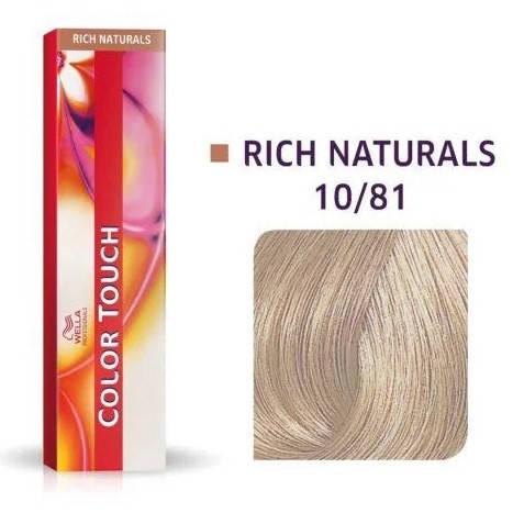 Краска для волос Wella Color Touch безаммиачная 10/81 Очень яркий блондин жемчужно-пепельный 60 мл
Краска для волос Wella Color Touch безаммиачная 10/81 Очень яркий блондин жемчужно-пепельный 60 мл