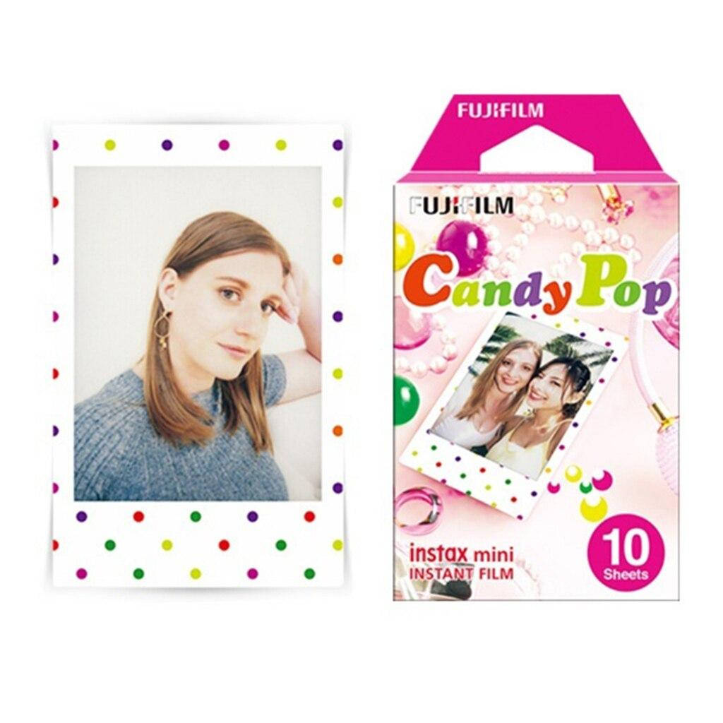 Фотобумага для камер Fujifilm Instax Mini CANDY POP instant Film 10 листов для 7S, 8,9, 11, 25, 40, 50S