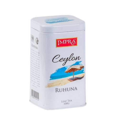 Чай Черный Крупнолистовой Цейлонский Импра Рухуна Impra Ruhuna Ceylon ж/б 100 г Шри-Ланка
Чай Черный Крупнолистовой Цейлонский Импра Рухуна Impra Ruhuna Ceylon ж/б 100 г Шри-Ланка