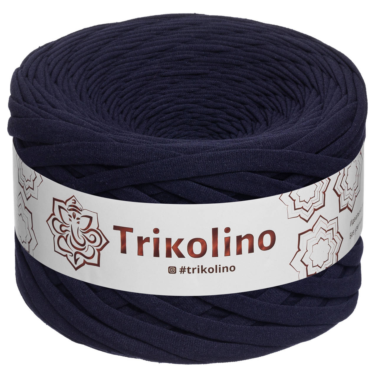 Трикотажна пряжа Trikolino, ширина нитки 7-9 мм., довжина мотка 100 м., Сапфіровий синій, Синий
Трикотажна пряжа Trikolino, ширина нитки 7-9 мм., довжина мотка 100 м., Сапфіровий синій, Синий