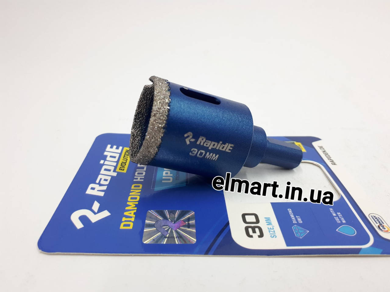 Алмазная коронка RapidE EVOLUTION diamond Bit d-30mm
Алмазная коронка RapidE EVOLUTION diamond Bit d-30mm