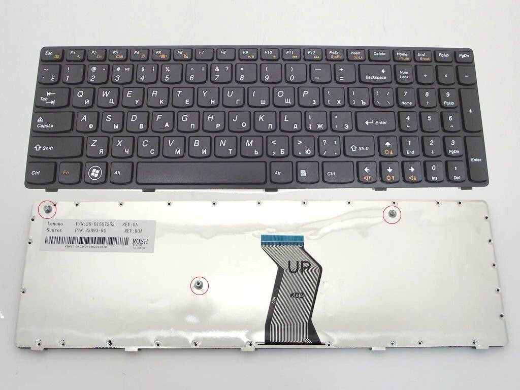 Клавиатура для LENOVO IdeaPad V570, B570, B575, V580, B580, B590, V590, Z570, Z575 ( RU Black, Черная рамка )., Черный
Клавиатура для LENOVO IdeaPad V570, B570, B575, V580, B580, B590, V590, Z570, Z575 ( RU Black, Черная рамка )., Черный