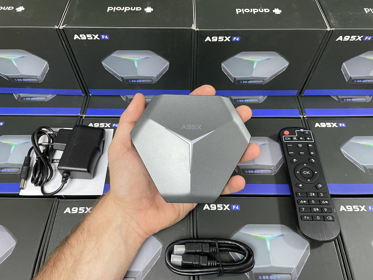 TV-Приставка A95X F4 2/16GB S905X4 (Android Smart TV BOX, Андроид Смарт ТВ Приставка, тв бокс)
TV-Приставка A95X F4 2/16GB S905X4 (Android Smart TV BOX, Андроид Смарт ТВ Приставка, тв бокс)