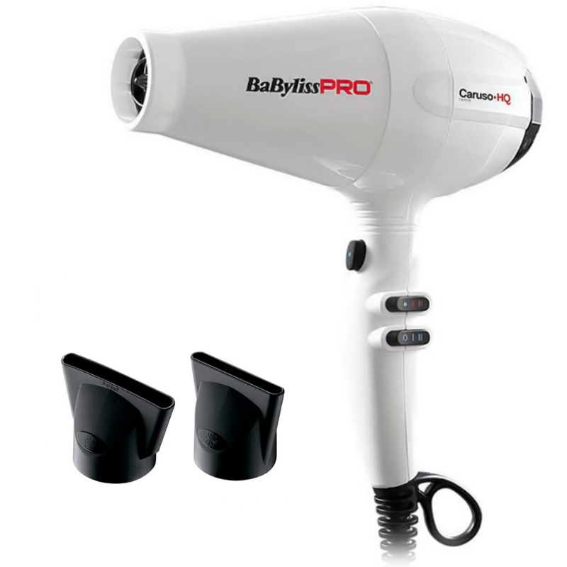 Фен для волос с ионизацией BaByliss PRO Caruso-HQ Ionic BAB6970WIE профессиональный, 2400 Вт
Фен для волос с ионизацией BaByliss PRO Caruso-HQ Ionic BAB6970WIE профессиональный, 2400 Вт