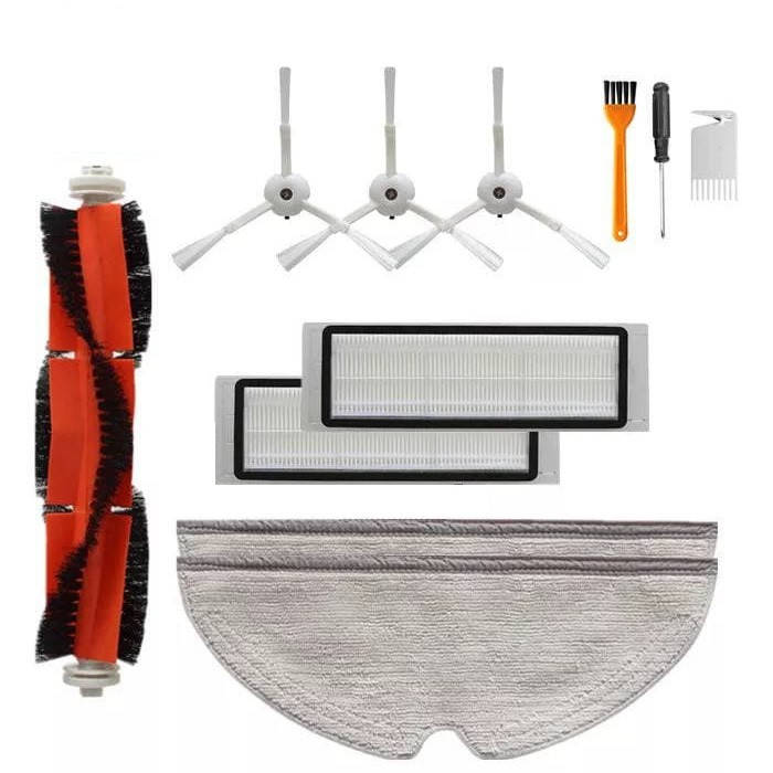 Набор аксессуаров для робота пылесоса Xiaomi Vacuum Cleaner Mi RoboRock S5 S50 S51 S55 E35 E25 E20 (11 единиц)
Набор аксессуаров для робота пылесоса Xiaomi Vacuum Cleaner Mi RoboRock S5 S50 S51 S55 E35 E25 E20 (11 единиц)
